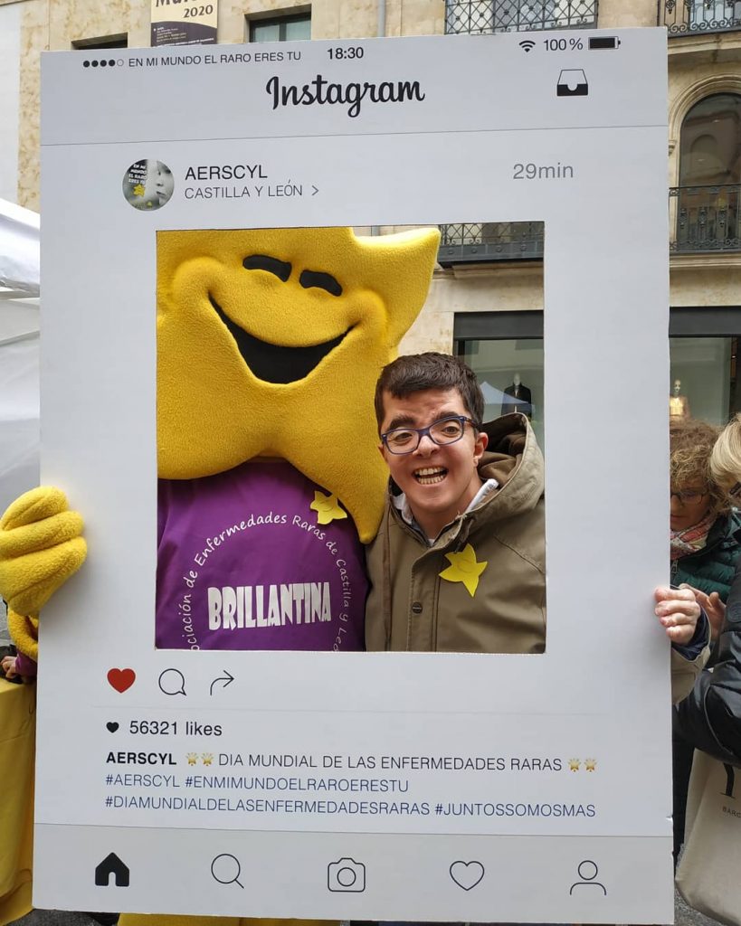 César paciente con síndrome de Apert, enferrmedad rara en #FFPaciente